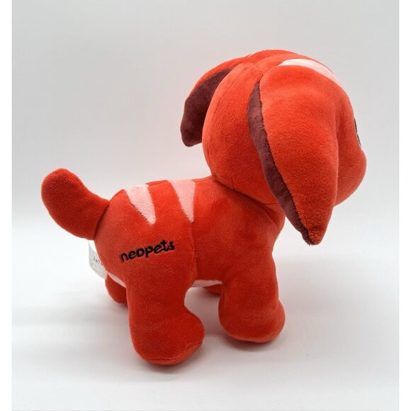 Neopets Red Poogle Plush Jumbo Large Collector 2008 Jakks Pacific - Picture 3 of 6